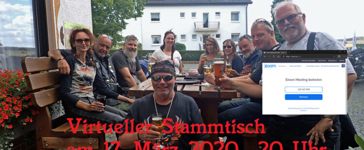 17.03.2021 Virtueller Stammtisch   -klick hier